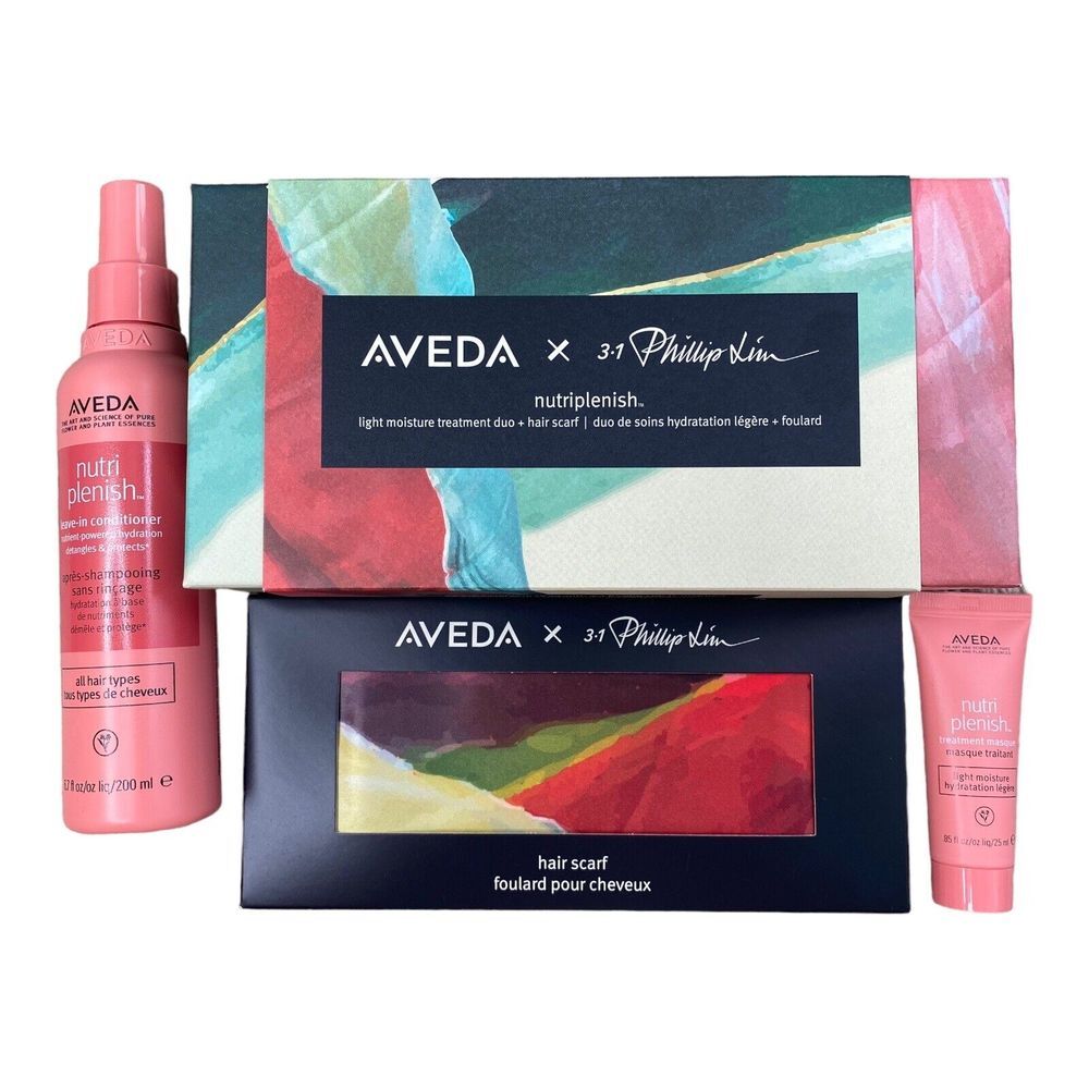 Aveda NuTriplenish Light Moisture Treatment With Phillip Lim Gift Box NIB